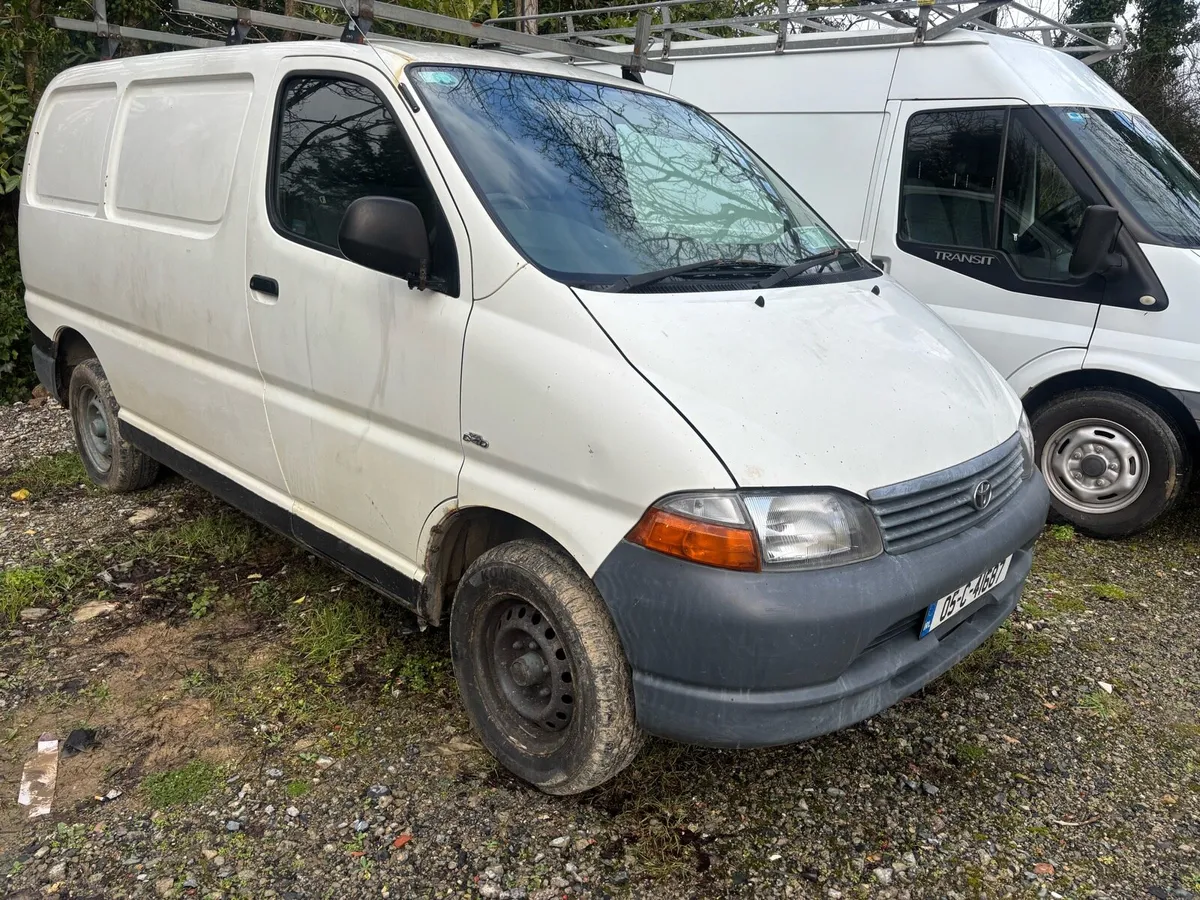 2005 Toyota Hiace D4D €2650 - Image 1