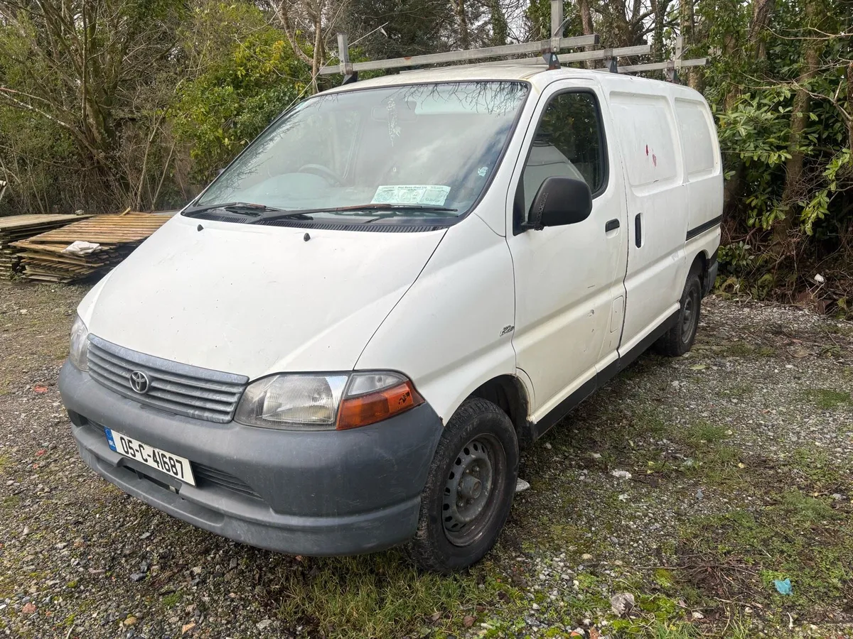 2005 Toyota Hiace D4D €2650 - Image 2