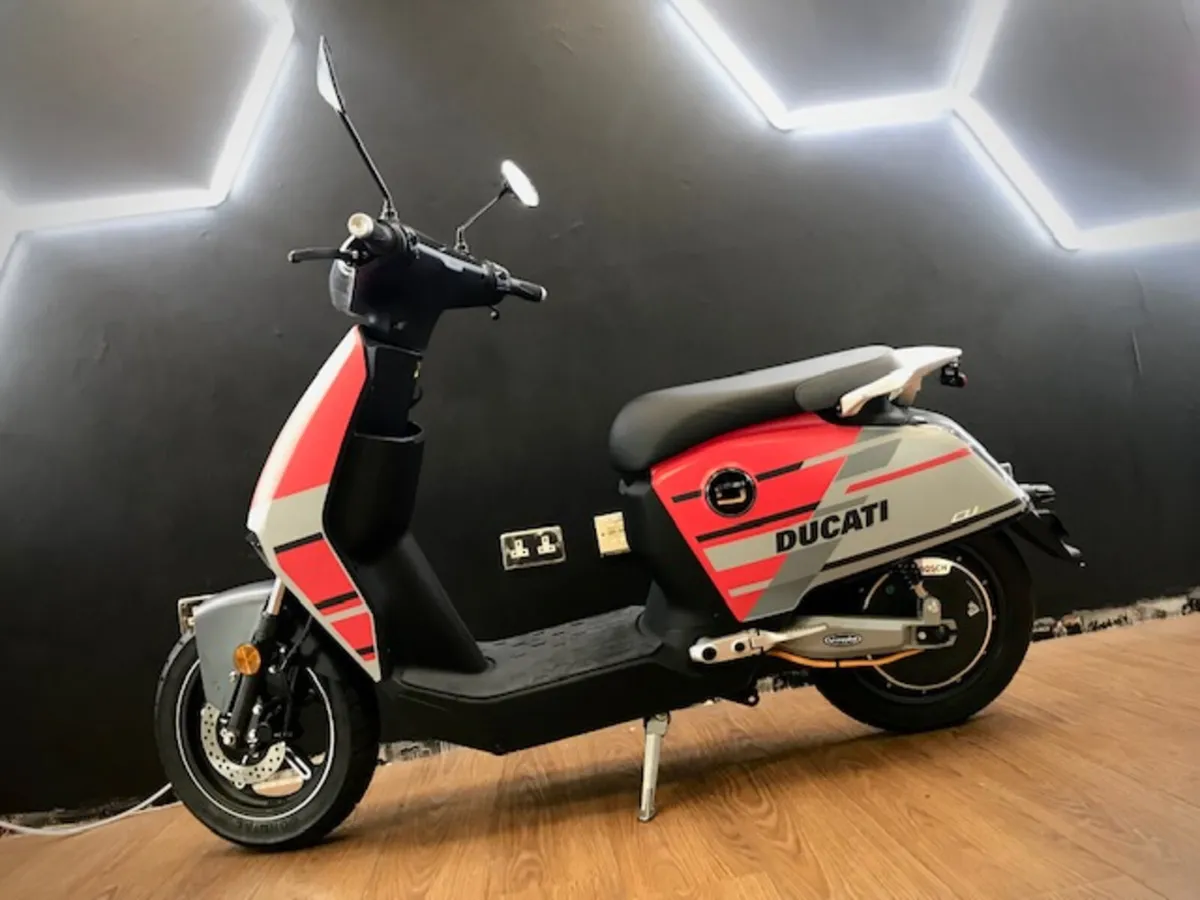 *SAVE WITH GRANT* Super Soco CUX Ducati EV - Image 1