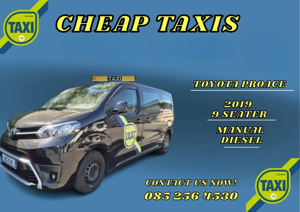 CHEAP TAXIS - TOYOTA PRO ACE 2019!!!