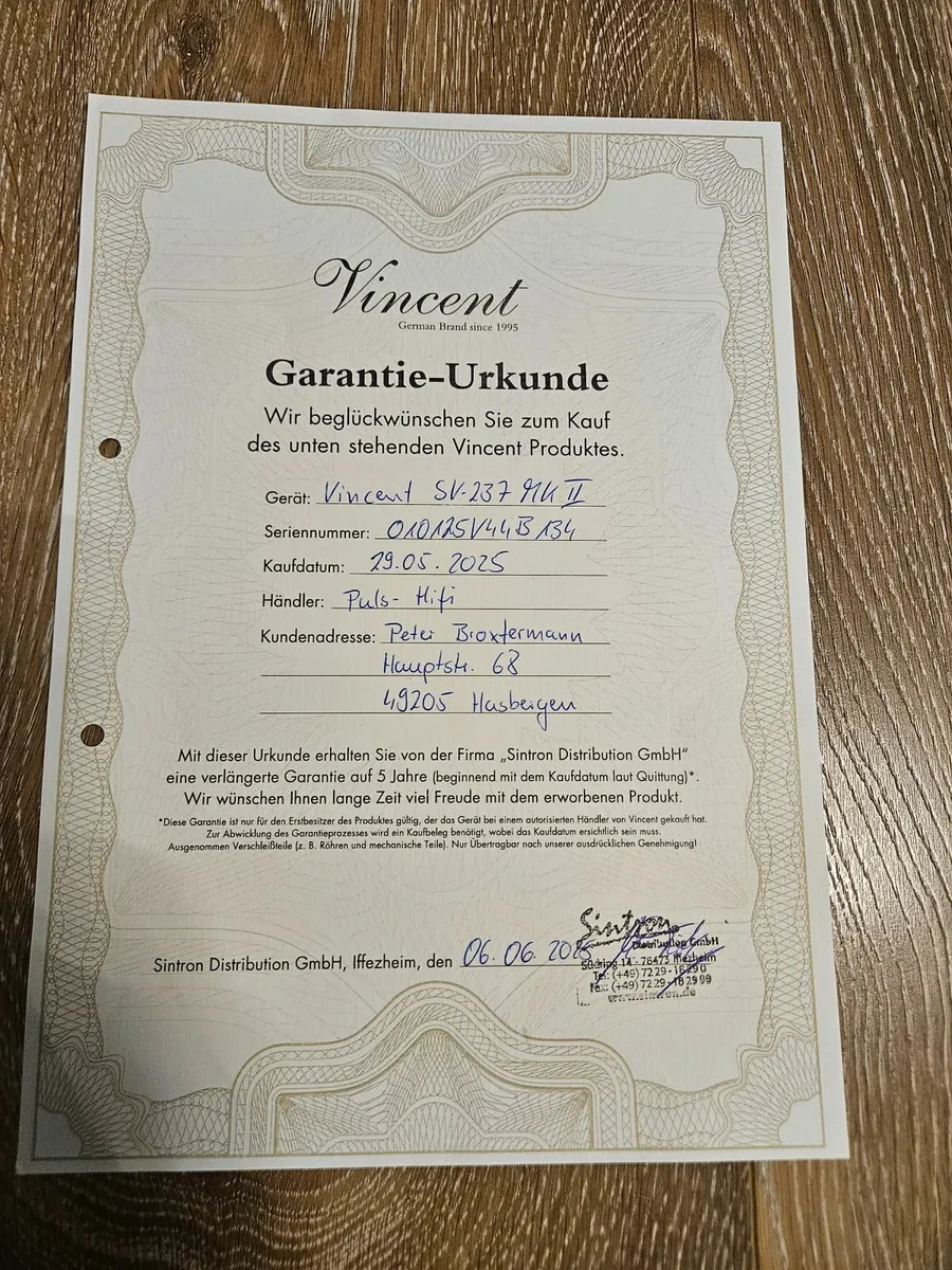 Vincent sv237 mk2. - Image 2