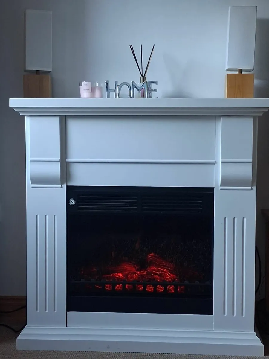 Electric fire and fire surround - Image 1
