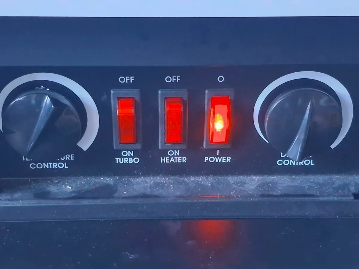 Electric fire and fire surround - Image 4