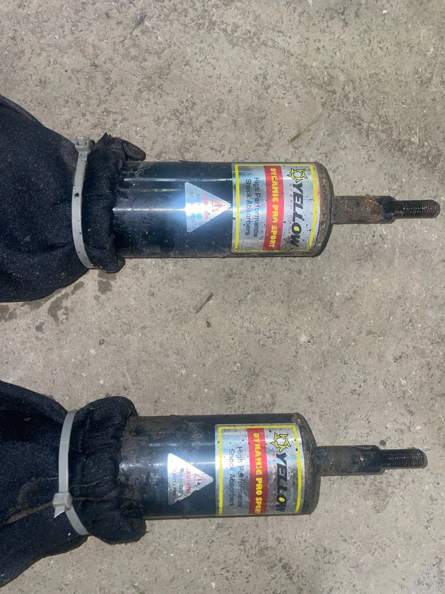 yellow speed racing coilovers - Image 2