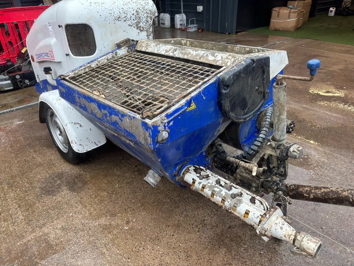 Euromair Compact Pro 60 Plastering/Screed pump - Image 2