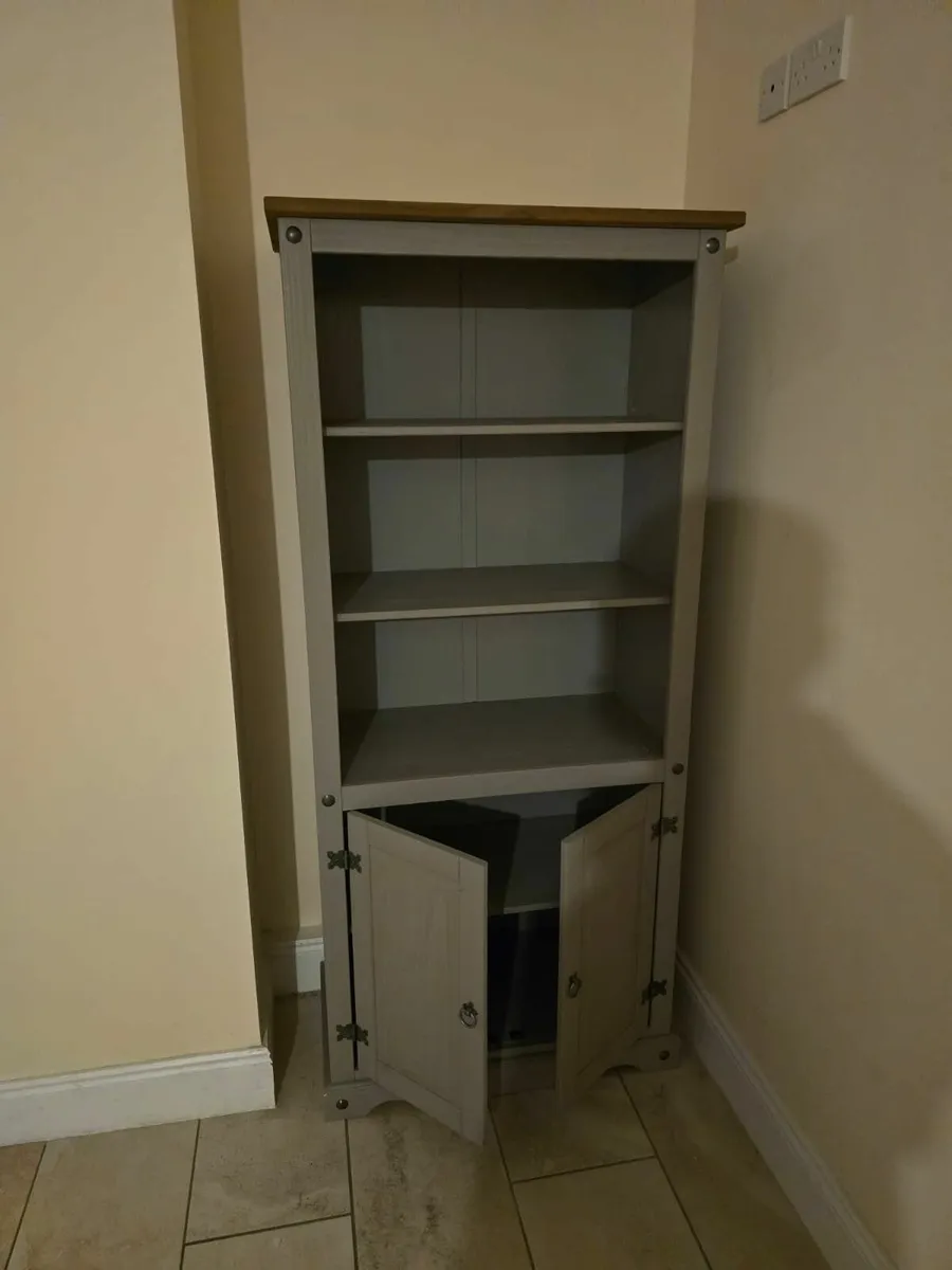 Wooden Shelf Unit – Good Condition - Image 1