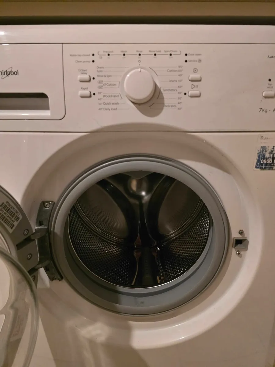 Whirlpool Washing Machine – 7kg / 1200rpm - Image 2