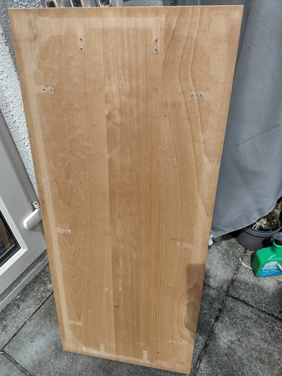 Very heavy solid Oak table top - Image 1