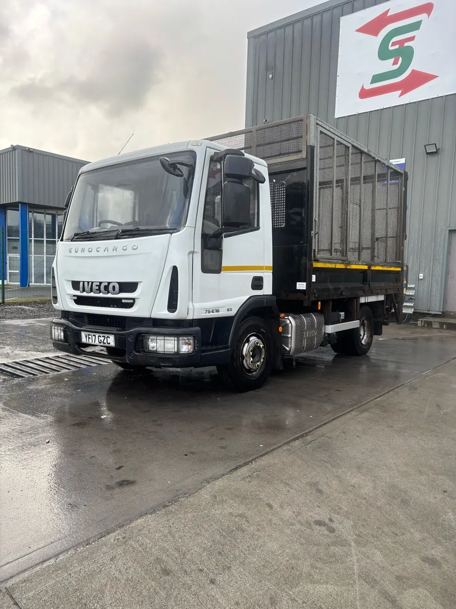 7.5ton tipper with cage - Image 2
