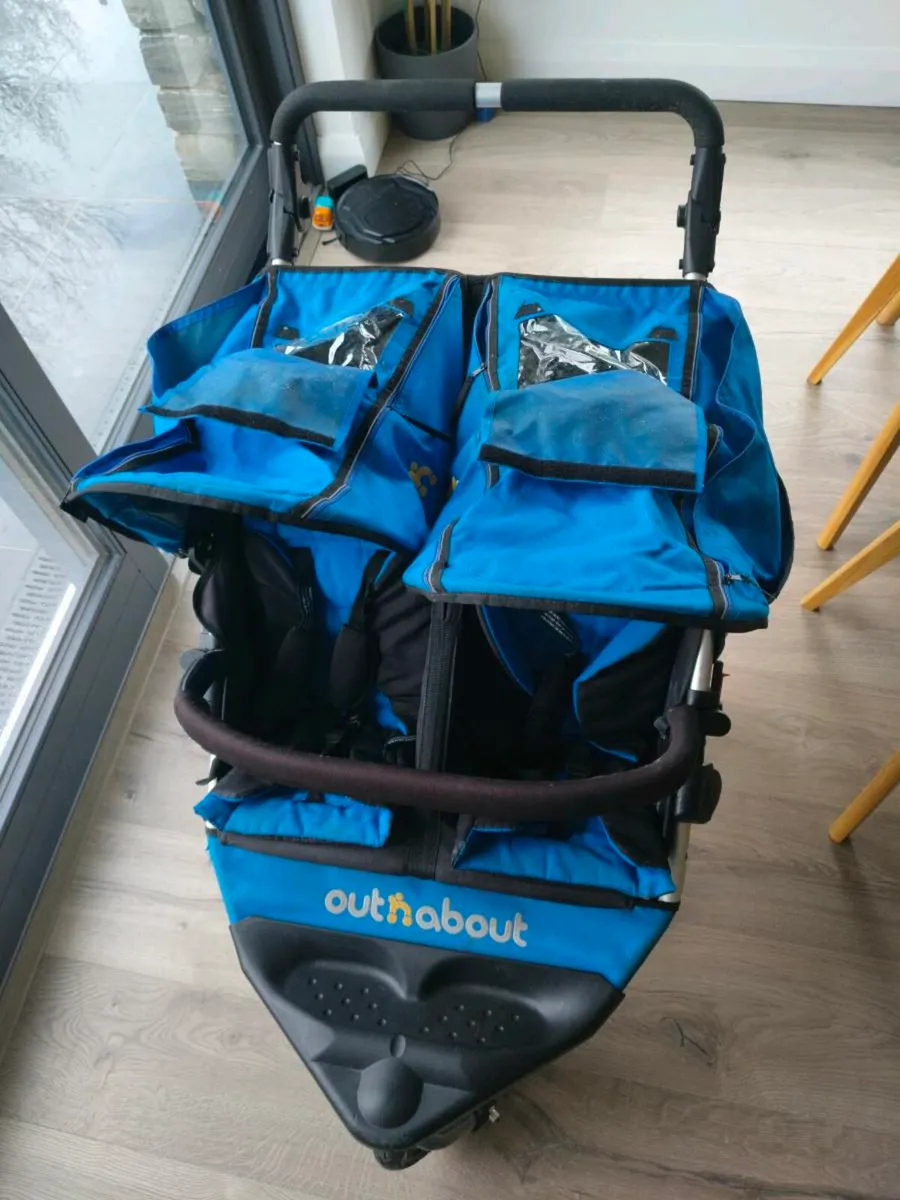 Out n about Double Stroller - Image 4