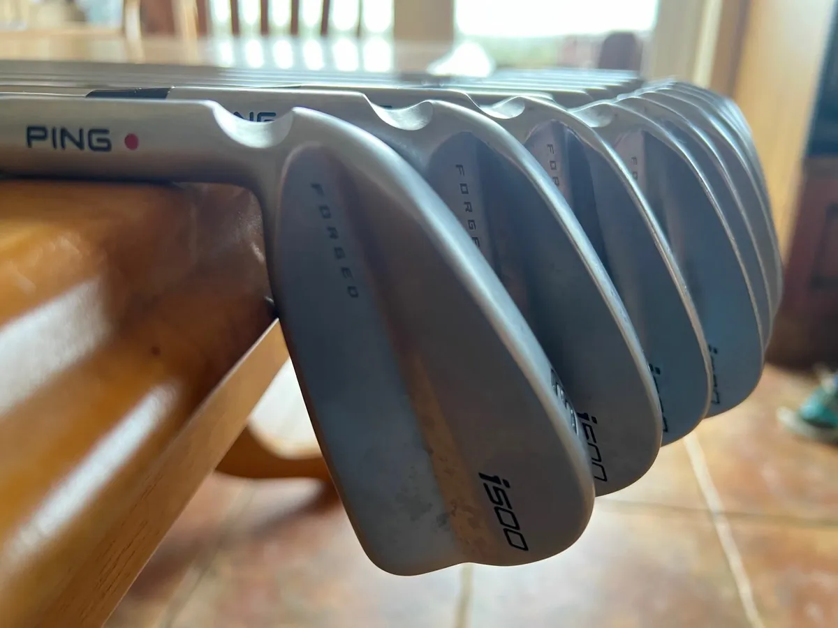 Ping i500 Left Handed Irons - 9 irons (3-PW + UW) - Image 2