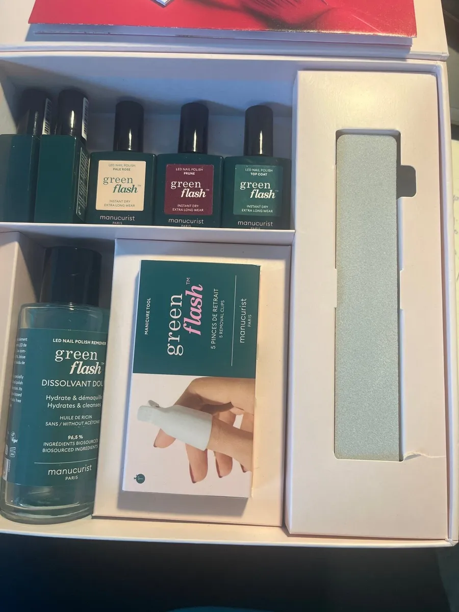 Manicurist green flash led lamp starter kit - Image 4