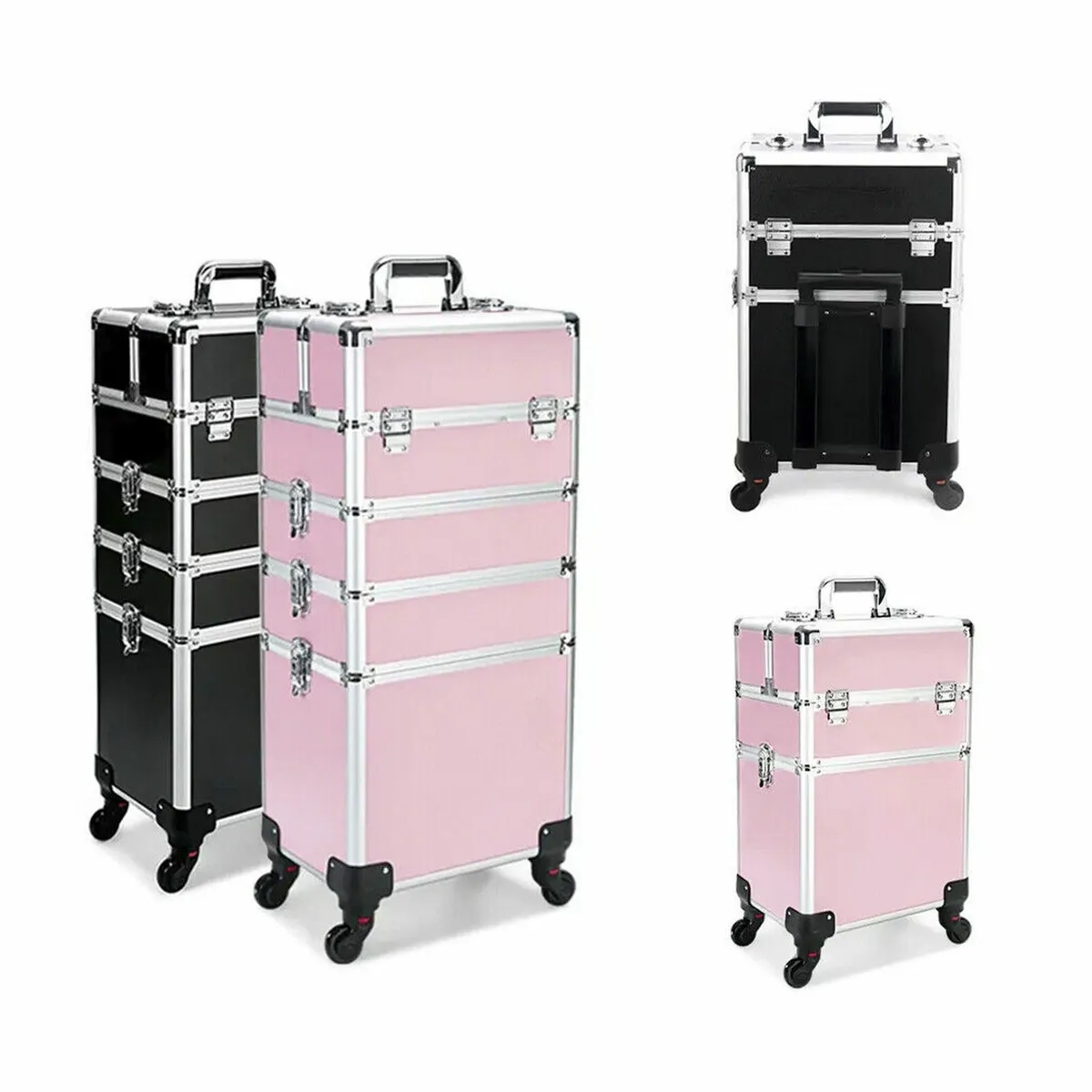 Cosmetic Case Makeup Trolley Beauty Organizer - Image 3