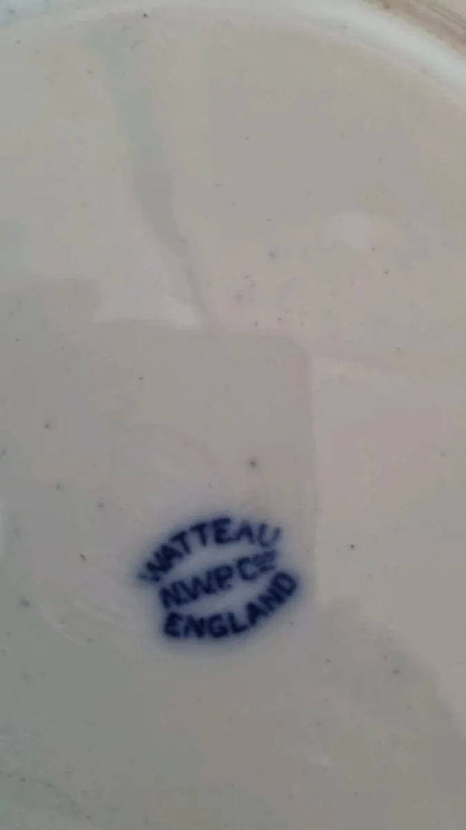 Vintage Watteau Pattern Bowl - Image 2