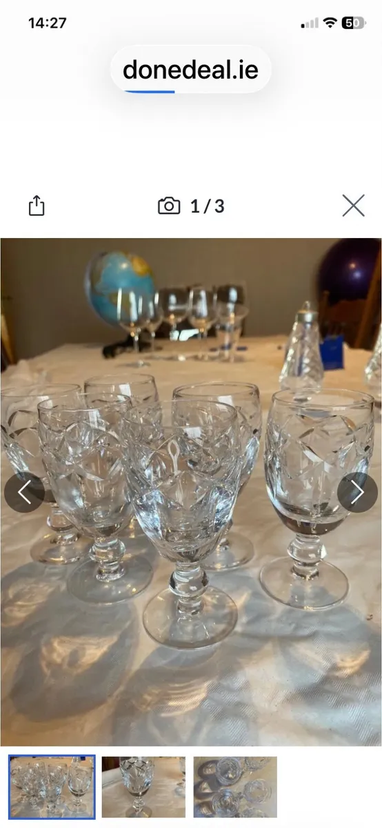 Sherry glasses - Image 3