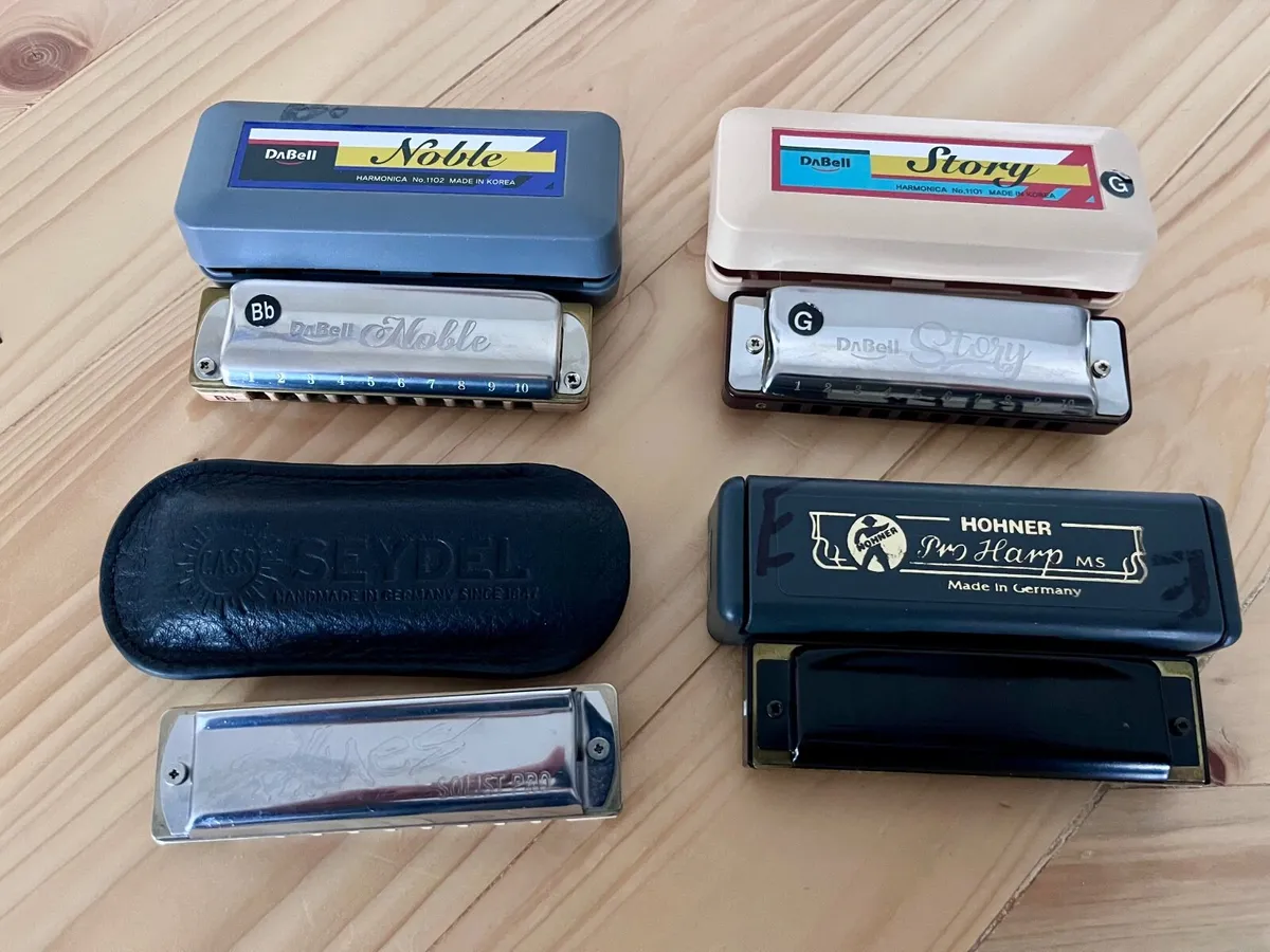 Seydel, Hohner, DaBell Harmonicas - Image 1