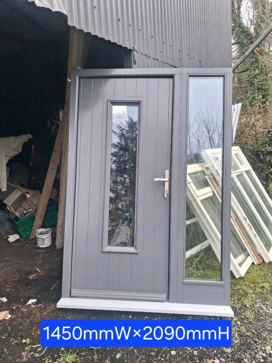 NEW HARDWOOD DOOR UNIT