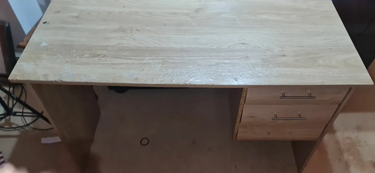 Study Desk with Storage Drawers - Image 2