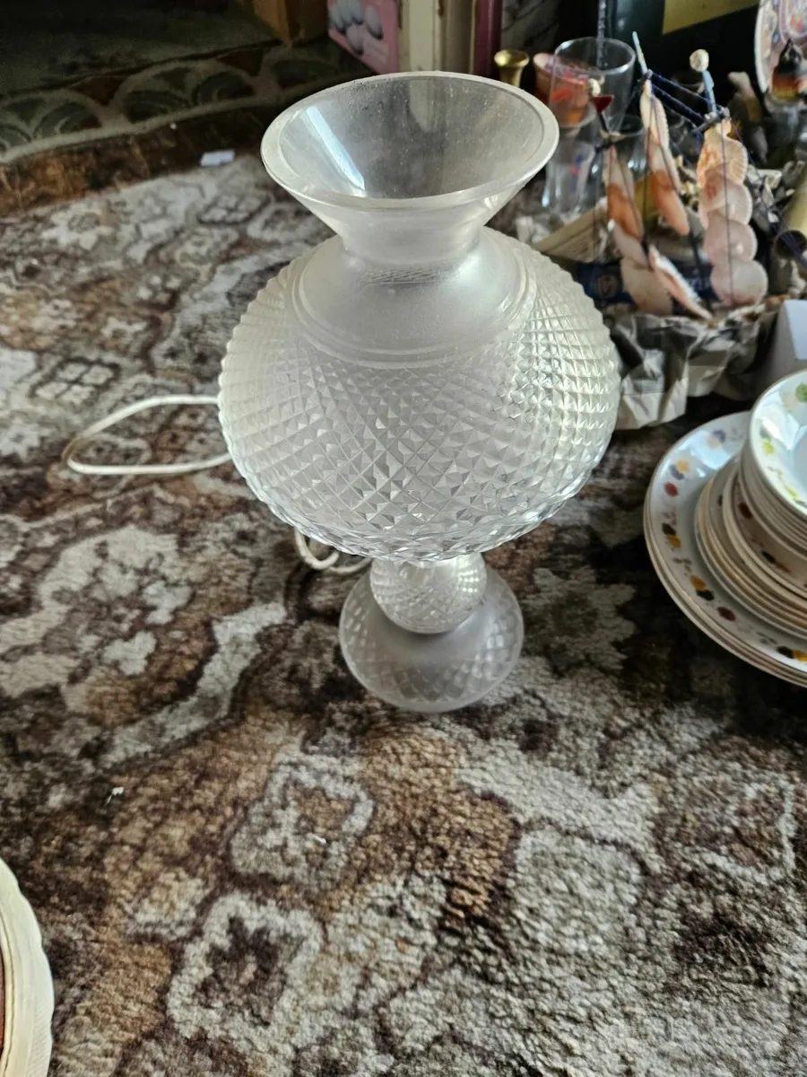 Vintage Waterford Crystal Lamp - Image 2