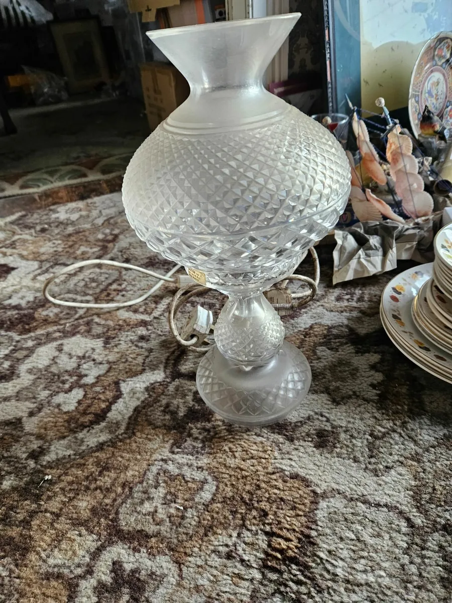 Vintage Waterford Crystal Lamp - Image 3
