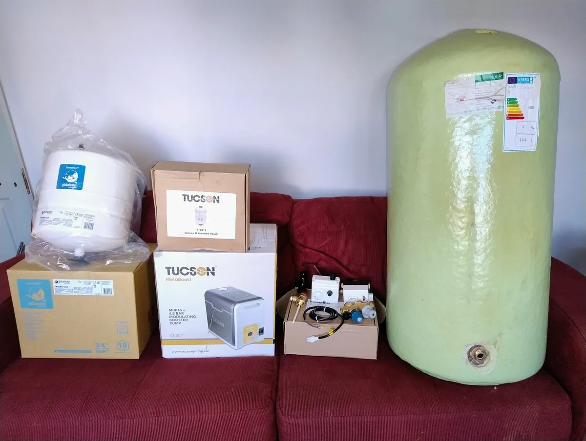 New & second hand plumbing/heating items - Image 1