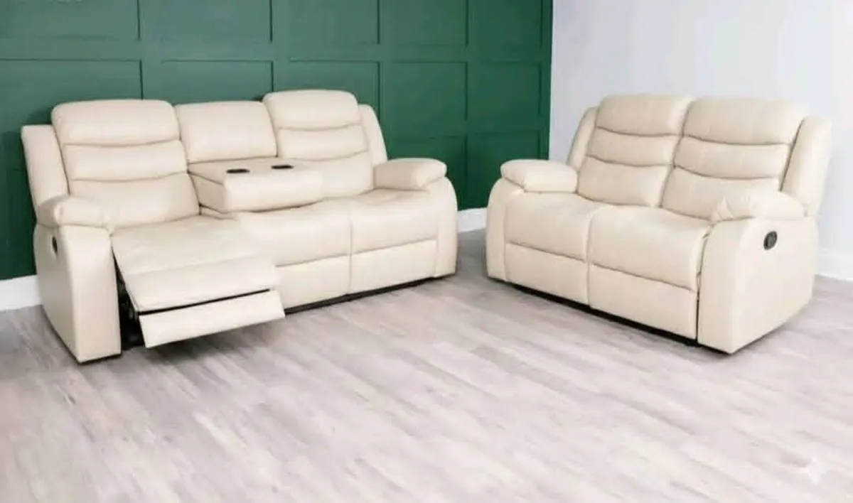 Brand New leather sofas - Image 3
