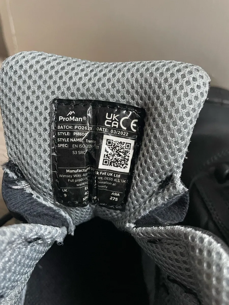 Men’s Steel Toe Work Boots - Image 4