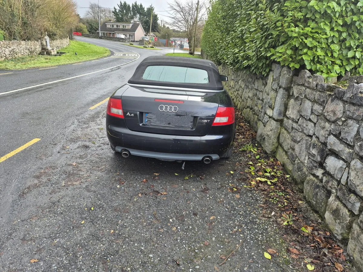 Audi A4 convertible 1.8T - Image 1