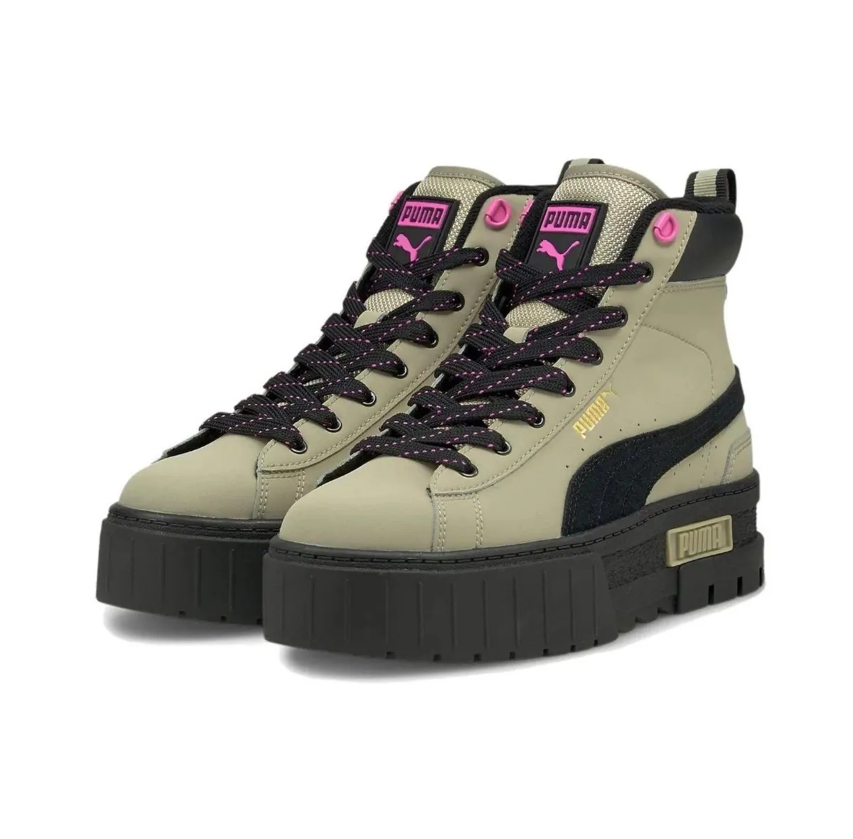 Puma Mayze Retro Casual Mid Sneakers - Image 1