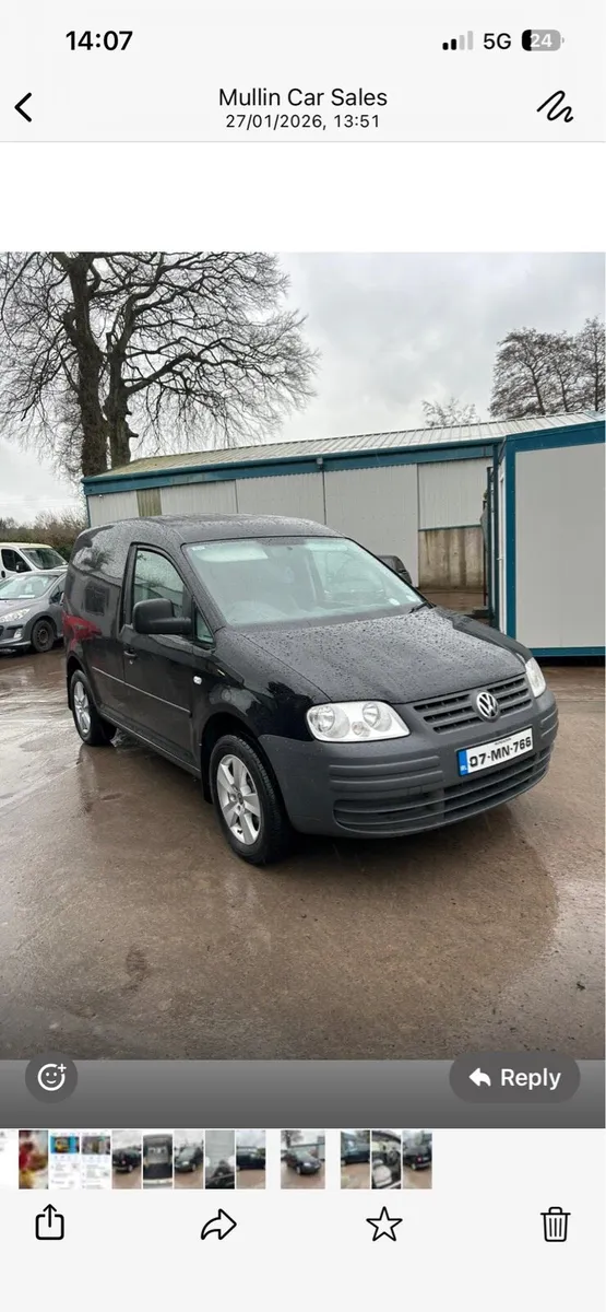 Vw caddy van 1.9tdi  (Doe 09/26 & taxed 03/26) - Image 1