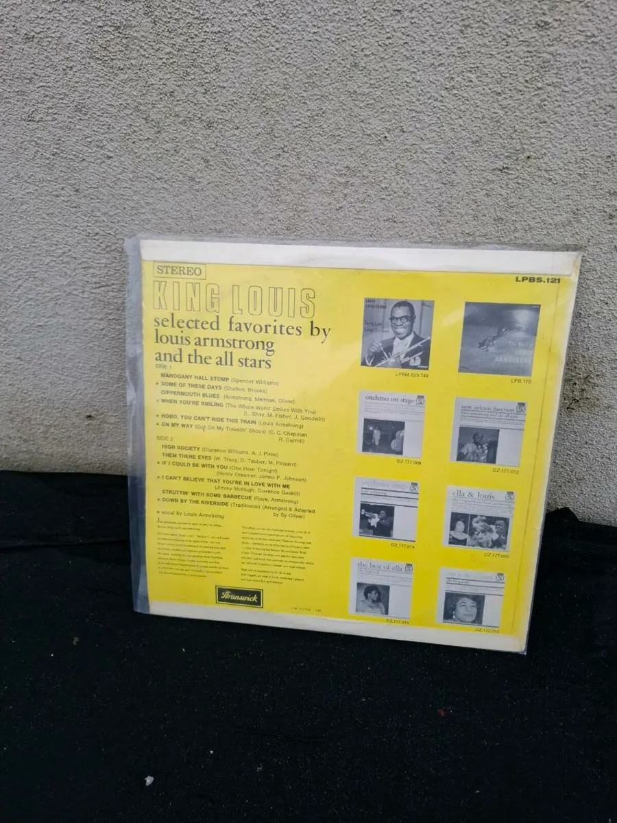 Louis Armstrong vinyl lp jazz - Image 2