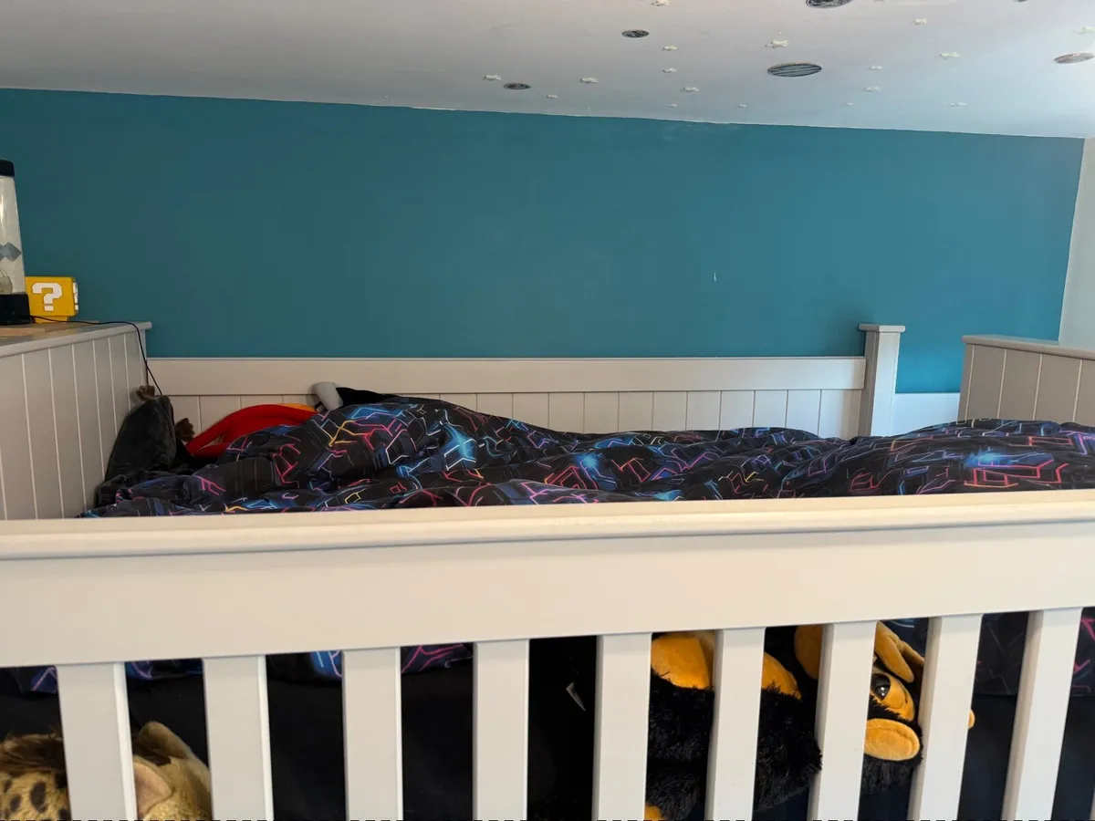 A solid double bed high sleeper - Image 3