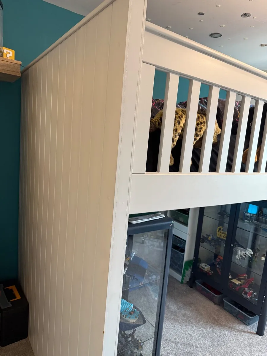 A solid double bed high sleeper - Image 4