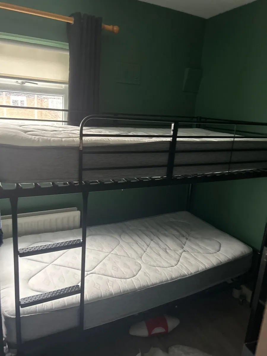 Bunk bed for sale high quality mattresses included - Image 1