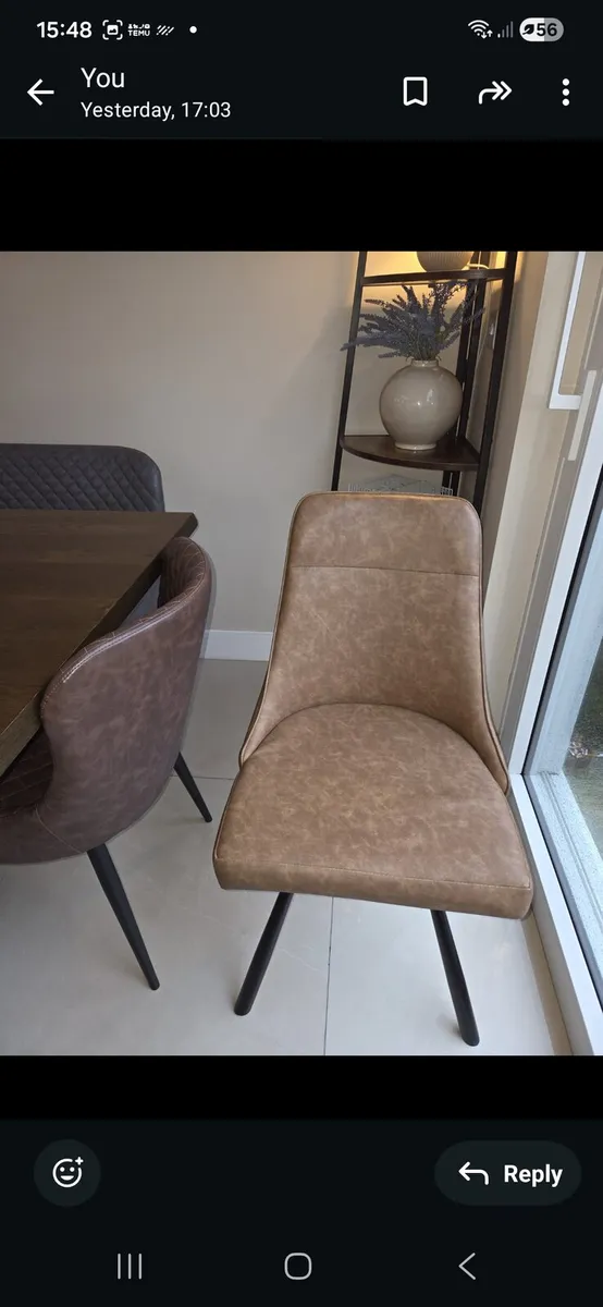 Kitchen table and chairs - Image 4