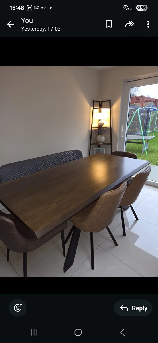 Kitchen table and chairs - Image 3