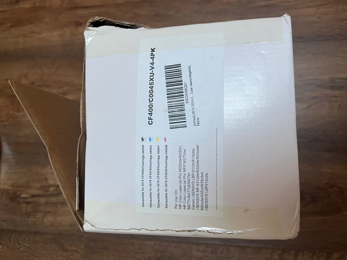 Compatible HP 201X Multipack Colour ink toner - Image 1