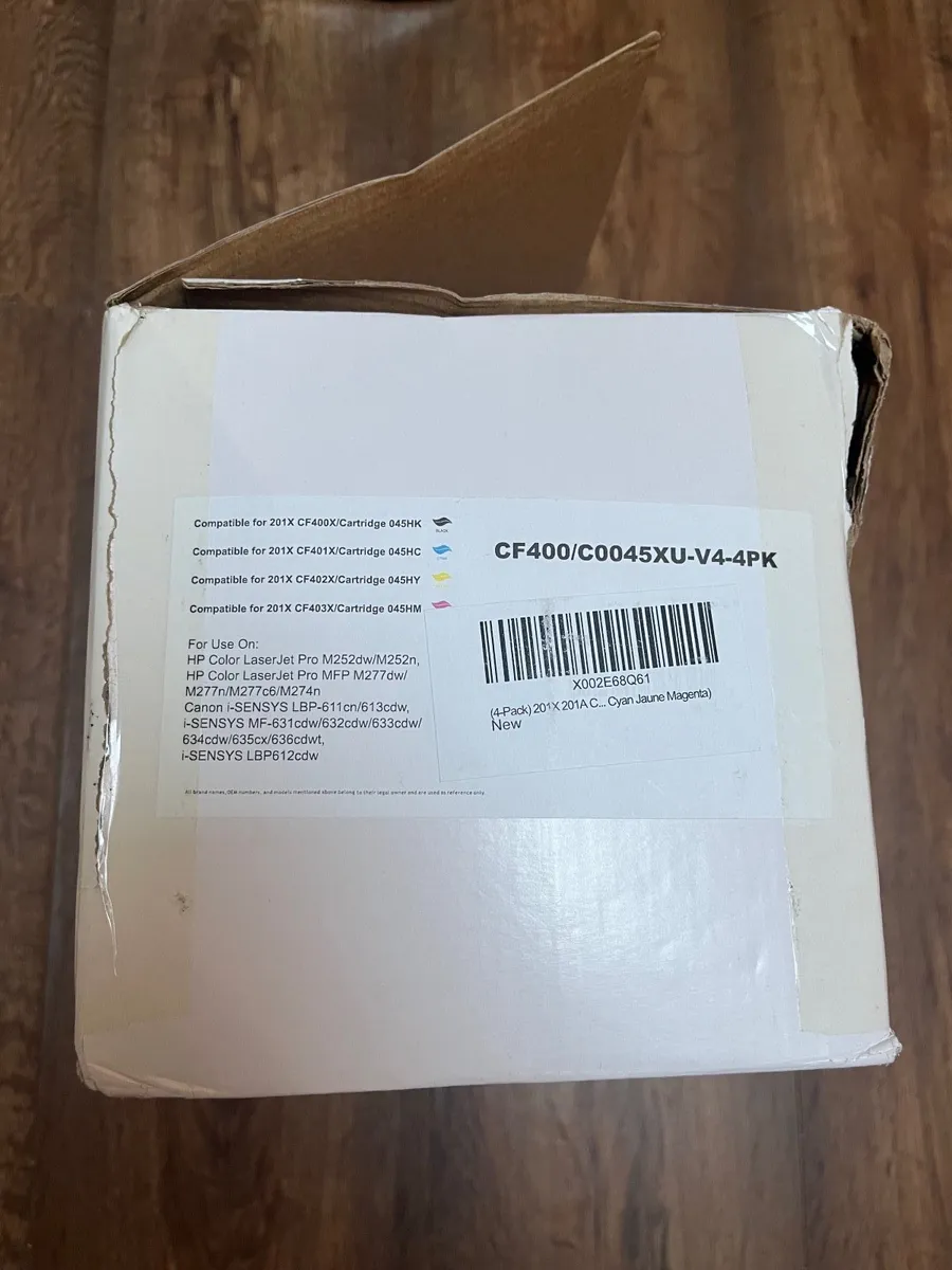 Compatible HP 201X Multipack Colour ink toner - Image 3