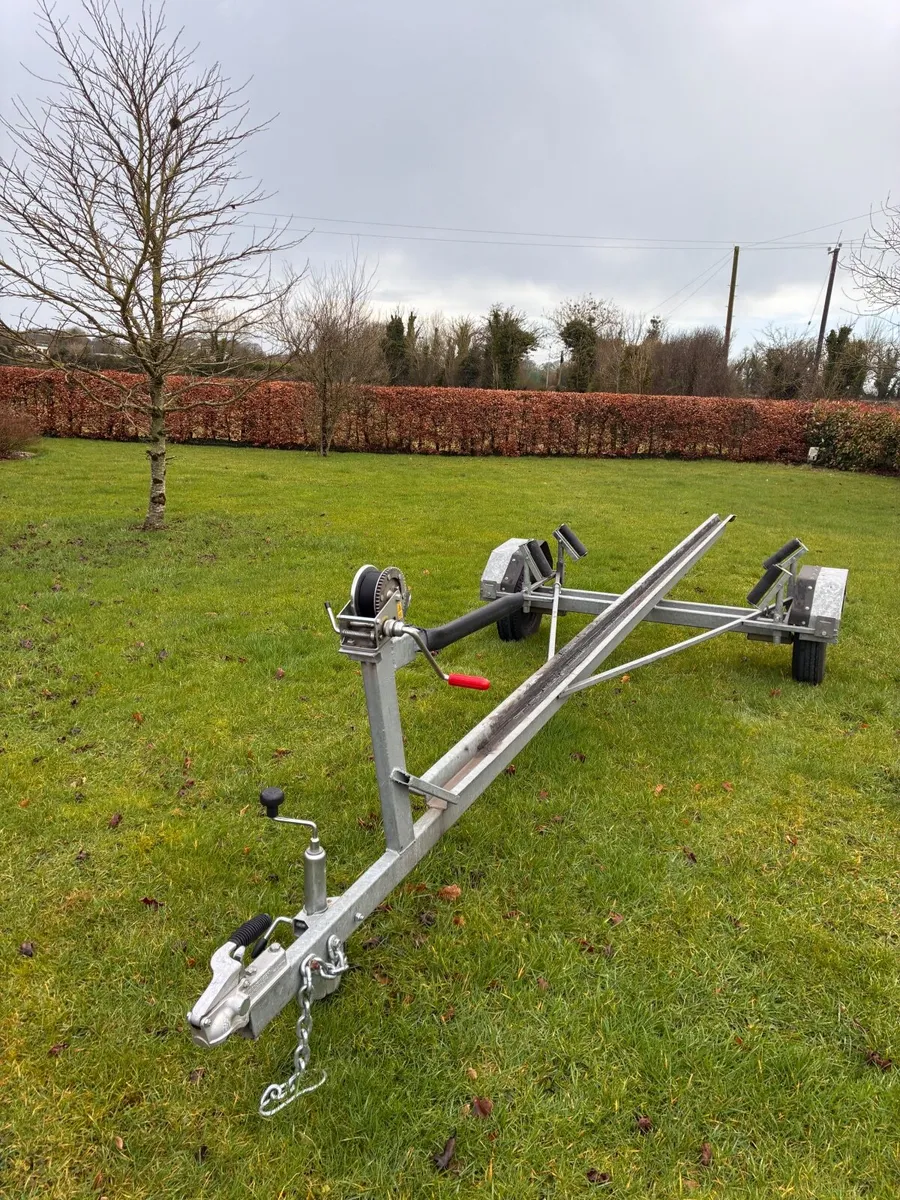 Galvanised lake boat trailer - Image 2