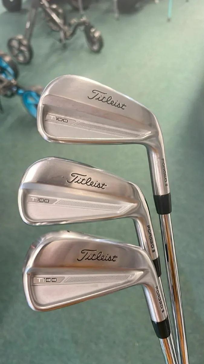 Titleist T100 3rd Gen 4-PW(7 Irons) X 100  €695 - Image 1