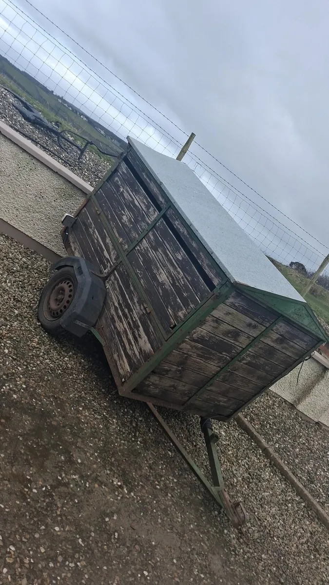7x4 sheep calf trailer - Image 1