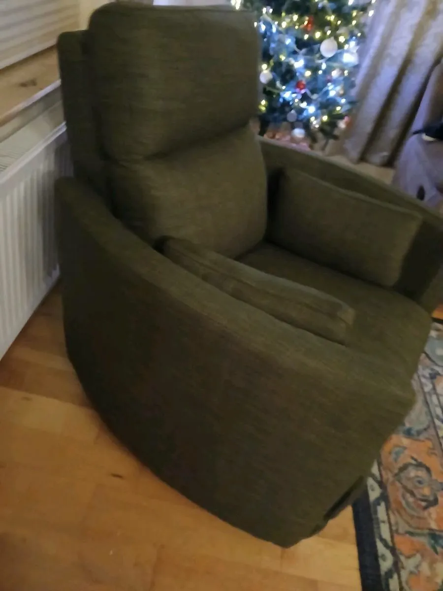 Swiivel reclining rocker armchair - Image 3