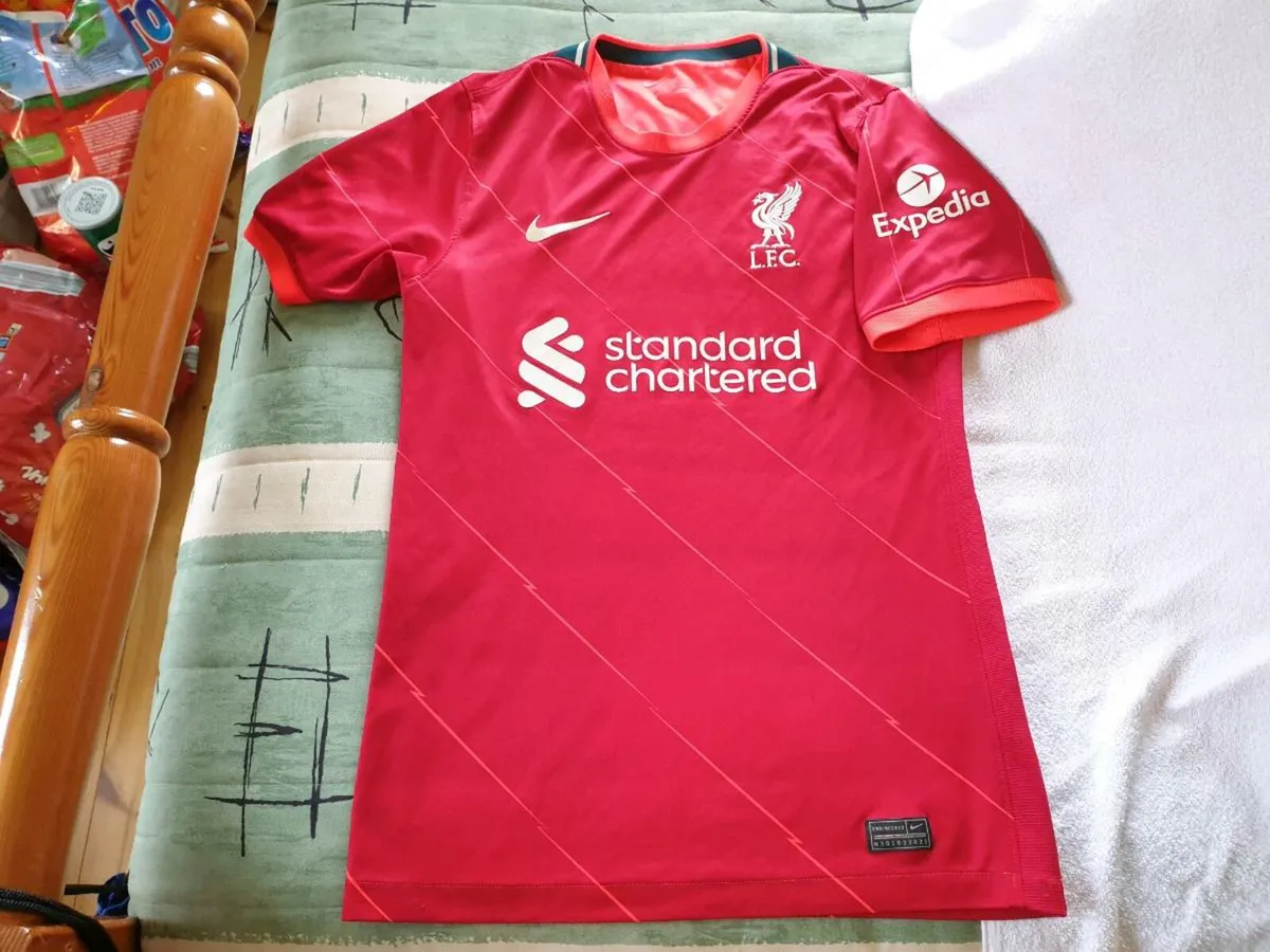 Liverpool Football Club Home Jersey 2021 to 2022 S - Image 1
