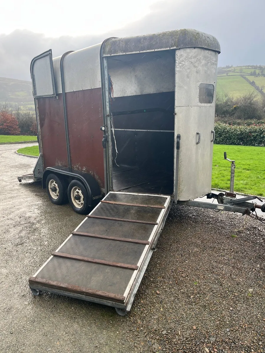 Ivor Williams horse box - Image 1