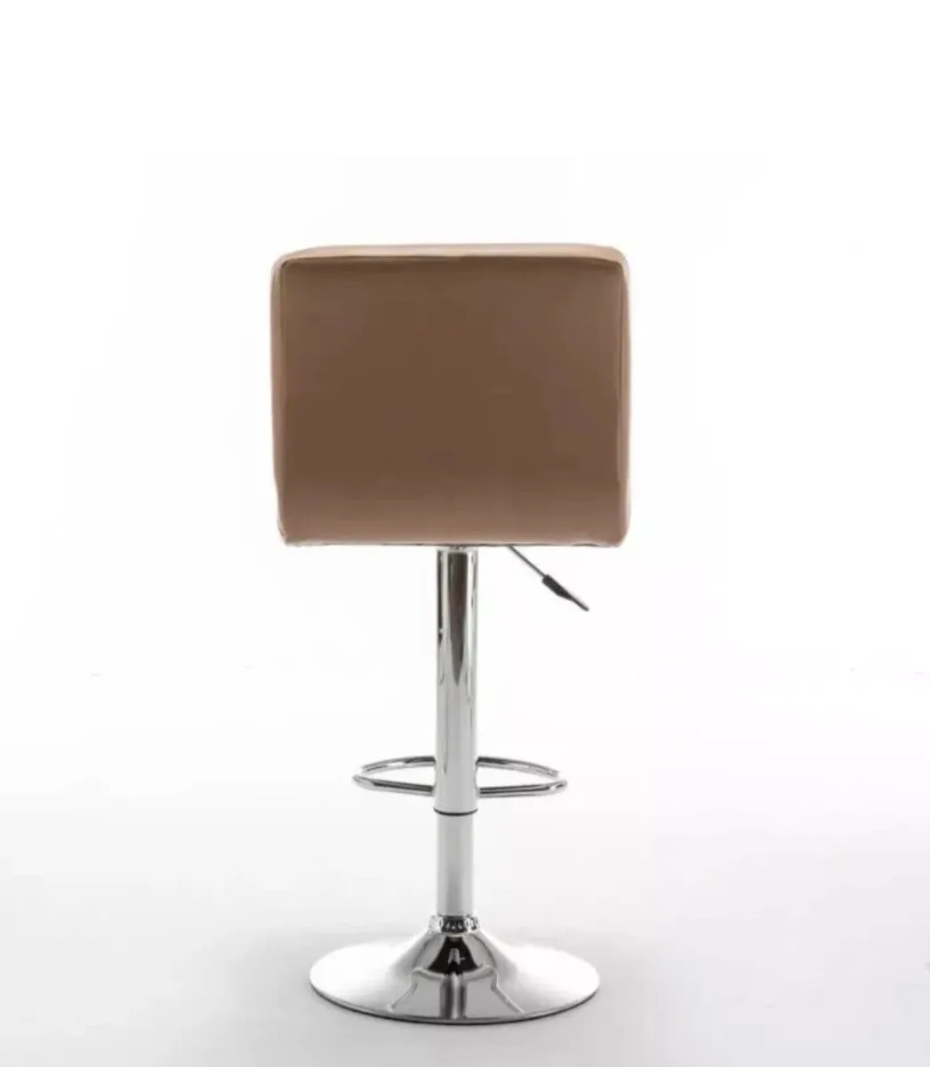 PU Leather Adjustable Breakfast Bar Stool NEW - Image 4
