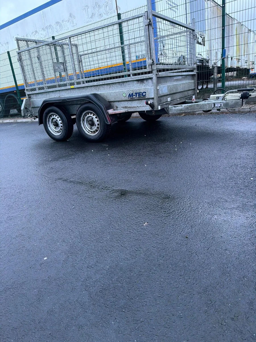 2024 mtec 8 x5 braked double axle - Image 2