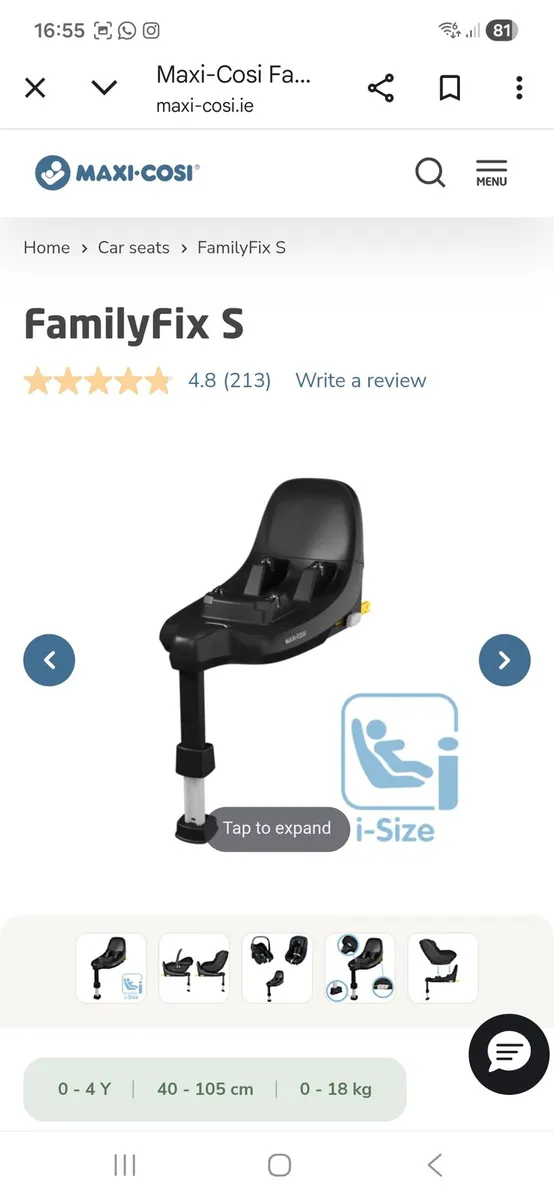 Maxi-Cosi Car Seat - Image 4