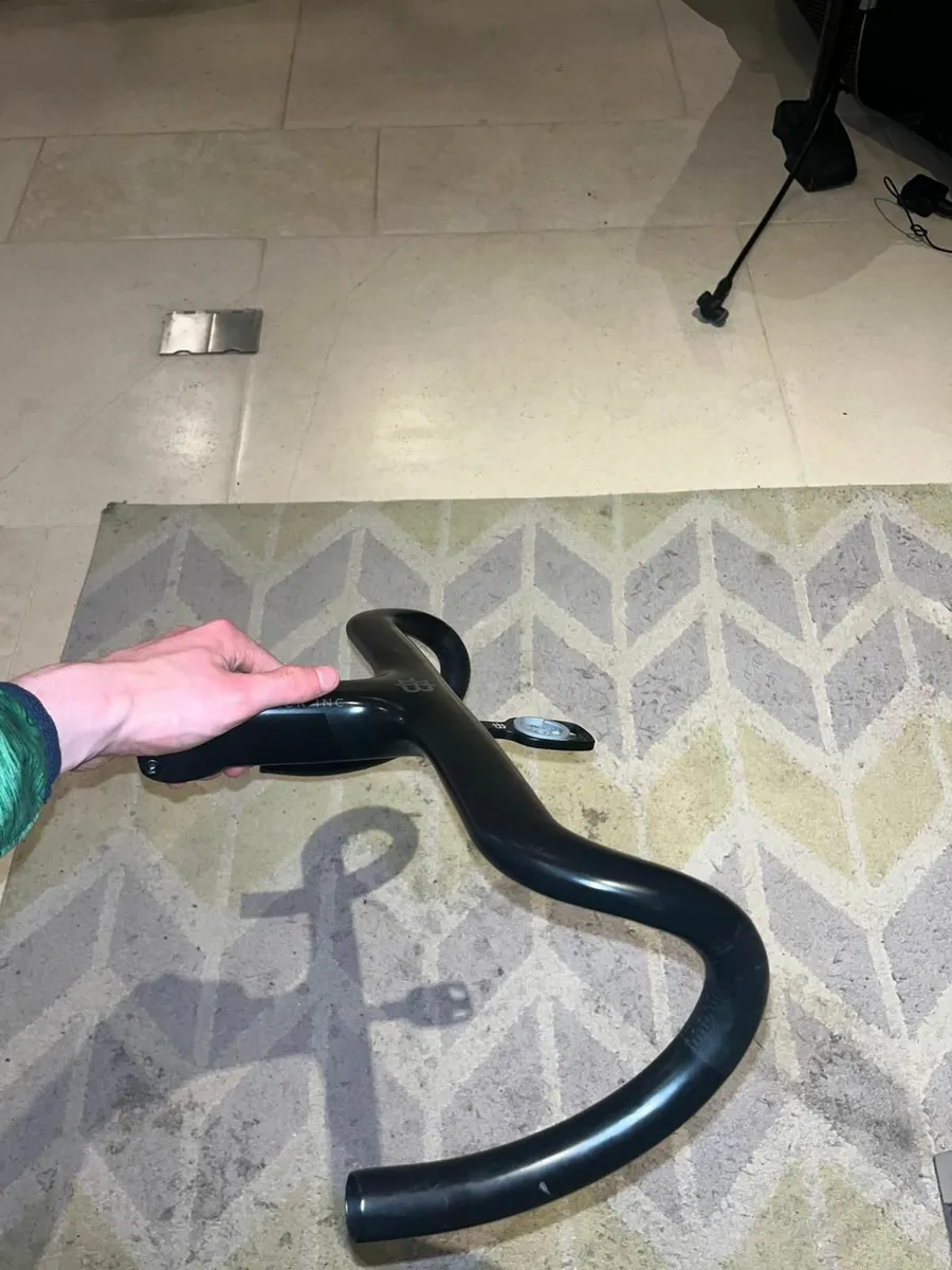 Bike handlebars BLACK INC INTEGRATED AERO BARSTEM - Image 2