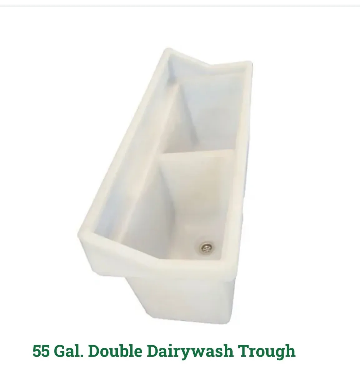 Double dairy wash trough - Image 1