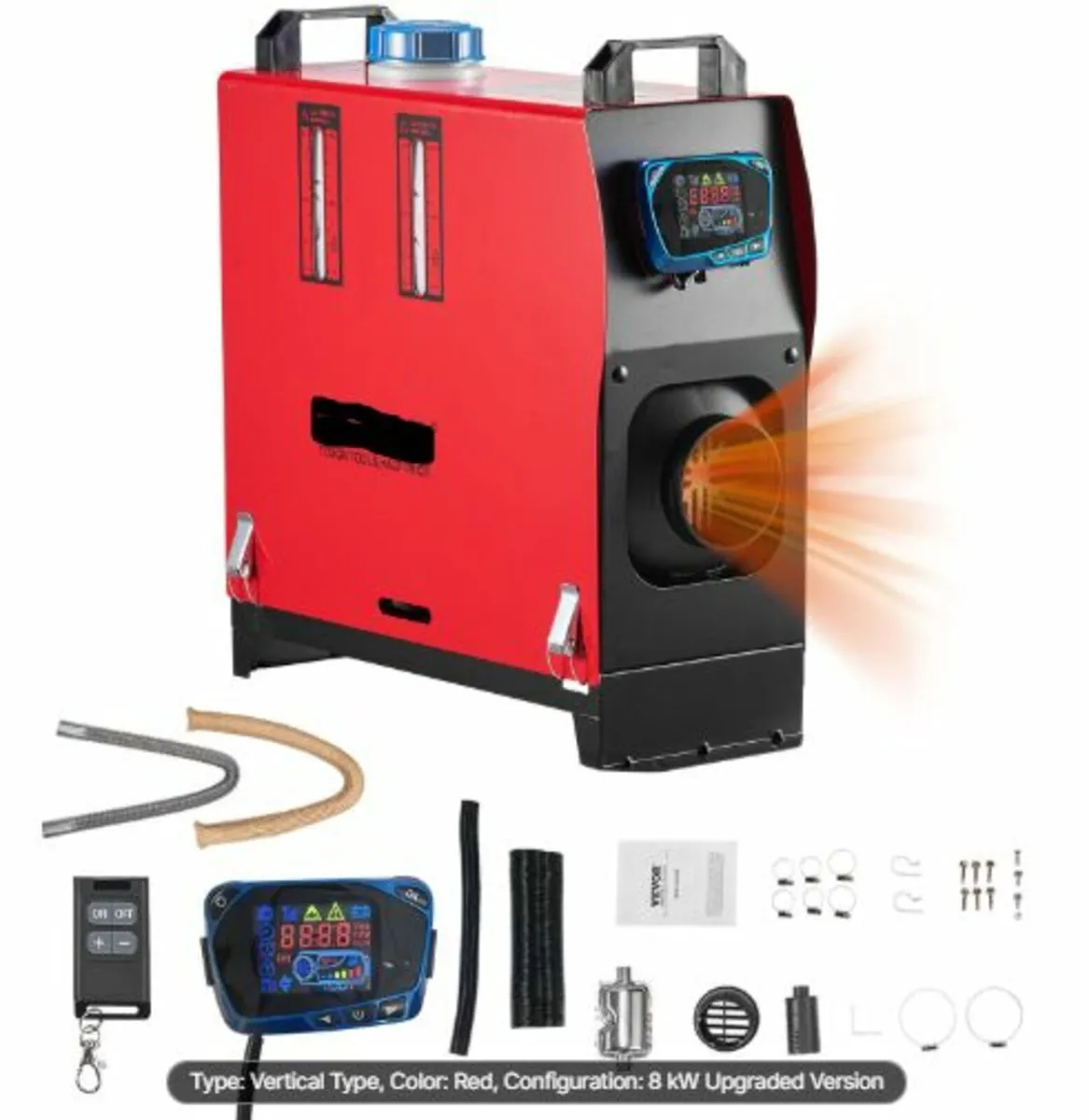 Diesel Air Heater, 12-24V 5-8KW, Fast Heating - Image 1